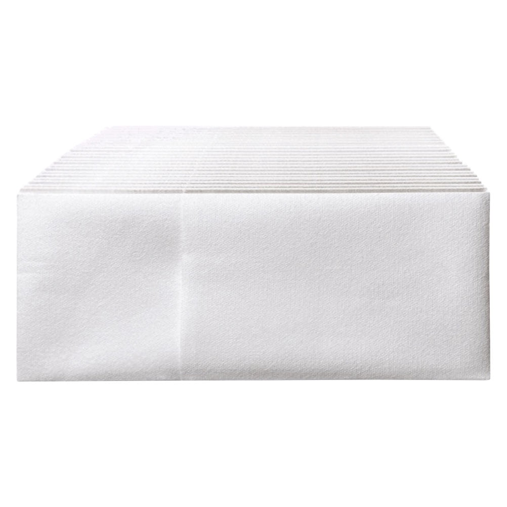 FRCOLOR Masteelf 100 pcs Disposable Napkins with Pocket for White Wedding Dinner Napkins Disposable Guest Towels for Silverware
