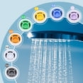 thumbnail image 4 of Uxcell G1/2 POM Limitador de flujo reductor de agua para cabezal de ducha 10 Pcs 2.5pgm Blanco 0.56 x 0.54 pulgadas, 4 of 5