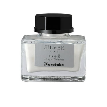 Kuretake® Drop Of Shimmer Ink, Silver, 20g/.71 oz