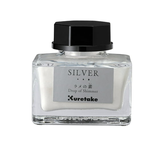 Kuretake® Drop Of Shimmer Ink, Silver, 20g/.71 oz