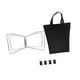 thumbnail image 3 of Soporte para hielera plegable, portaequipajes, porta bolsas de basura, metal, resistente, compacto, para agua Plata, 3 of 9