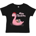 thumbnail image 3 of Inktastic Flamingo Merry Christmas Boys or Girls Toddler T-Shirt, 3 of 5