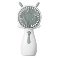 thumbnail image 1 of 1 Pcs Mini Fan 500Mah Rechargeable Personal Fan Summer Creative Usb Charging Portable Silent Keychain Mini Fan Handheld For Travel Walking Hiking, 1 of 6