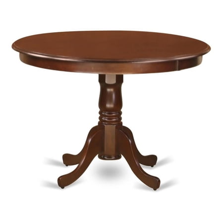 Pemberly Row Round Wood Dining Table in Mahogany