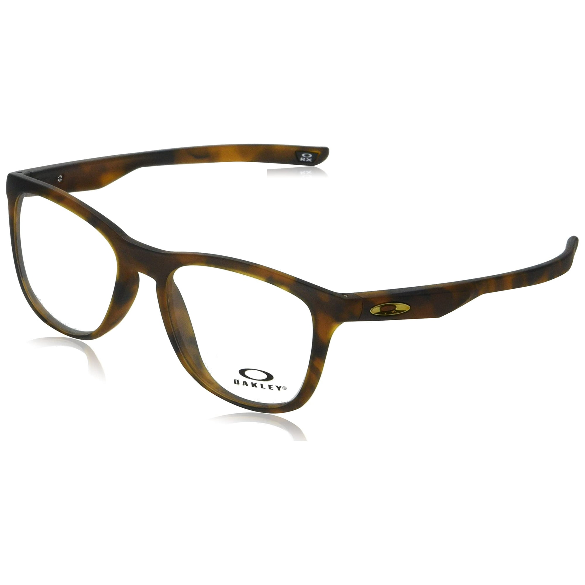 OX8130 Trillbe X Eyeglass Frames Satin Brown Tortoise Demo Lens 52 mm Walmart