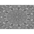 thumbnail image 1 of Ahgly Company Indoor Rectangle Patterned Ash Gray Area Rugs, 2' x 3', 1 of 6