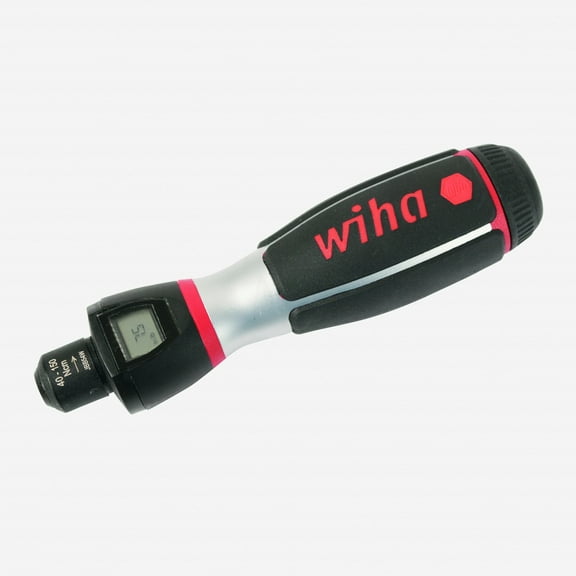 Wiha 28885 Digital iTorque Handle with Bit Holder, 1.0-5.0 Nm or 9-45 in/lbs
