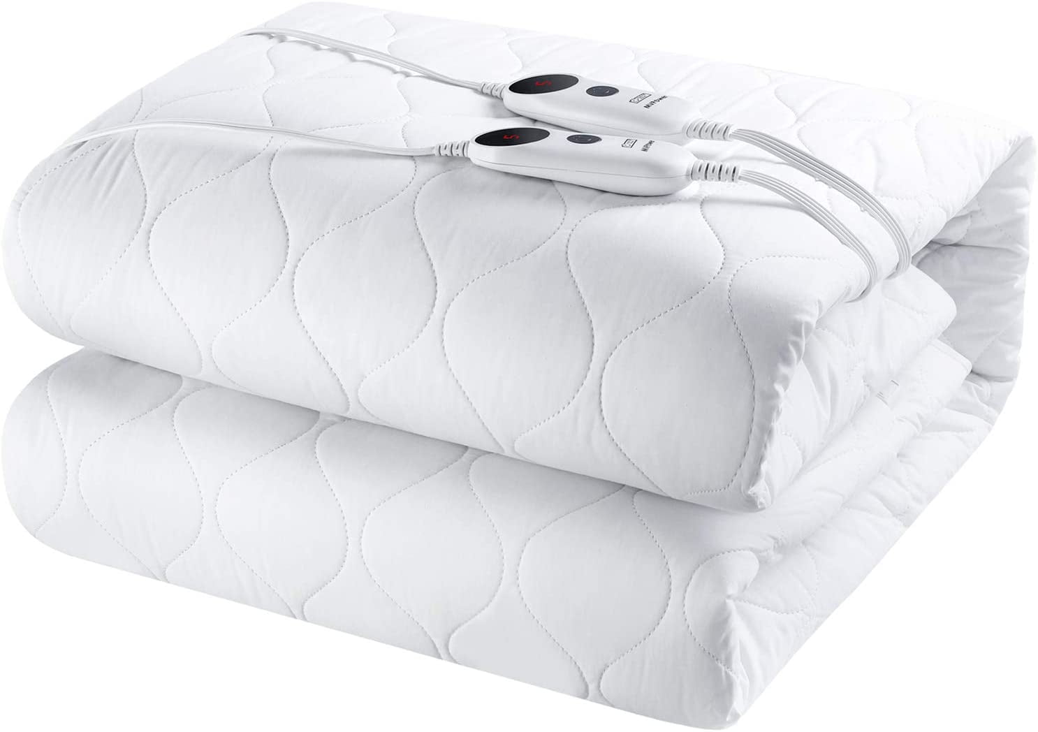heated mattress pad goes under fitted sheet