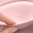 thumbnail image 3 of Gymayou Soft Cotton Wire-Free Bra for Middle-Aged Elderly Women Seamless Full Coverage Wireless Everyday Brassiere with Adjustable Straps Pink M, 3 of 7