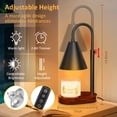 thumbnail image 5 of REIDEA Jar Warmer Lamp APP Controlled with Timer Dimmer and Adjustable Height, Wax Melt for Scented Candles, ES1 Smart Candle Warmer Lamp (iOS and Android), 5 of 8