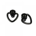 thumbnail image 1 of 2 Pcs Push Button QD Release Sling Swivel Mount Ring with a Sling Swivel Mount for Hunting Accessories, 1 of 3