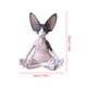 thumbnail image 4 of Kearding Estatuilla caprichosa de gato de Buda, meditación, Yoga, decoración de gato feliz, esculturas artísticas, estatuas de jardín al aire Jardín y Patio Gato sin pelo 2 Kearding HA007213-01B, 4 of 6