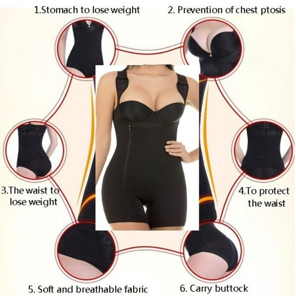 Shapewear for Tummy Control Faja Plus Size Butt Lifter Body Shaper  Bodysuits for Women (Color : A, Size : L) (B XL) (B 4XL) : :  Clothing, Shoes & Accessories