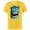 Yellow, variant on Disney and Pixar’s Monsters, Inc. Sulley Top Scarer - Short Sleeve Cotton T-Shirt for Adults - Customized-Black
