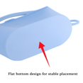 thumbnail image 4 of 4 Pcs Sacs de Rangement en Silicone Réutilisables -30 °C -230 °C Résistants à la Chaleur 1000ml Grande Capacité Sacs de Rangement Alimentaires pour Sandwich Collation Bleu+gris+vert+rose, 4 of 5