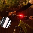thumbnail image 3 of Bike Tail Light Bicycle Rear Lamp Changing Light LED USB Rechargeable Bike Tail Warning Lighting Tool Mountain Bike Accessories for Night Cycling, 3 of 8