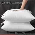 thumbnail image 1 of 45.72 X 45.72 Cm Pillow Core, Hypoallergenic Brushed Microfiber Lined Down Instead of Filling Square Cushion Pillow., 1 of 6