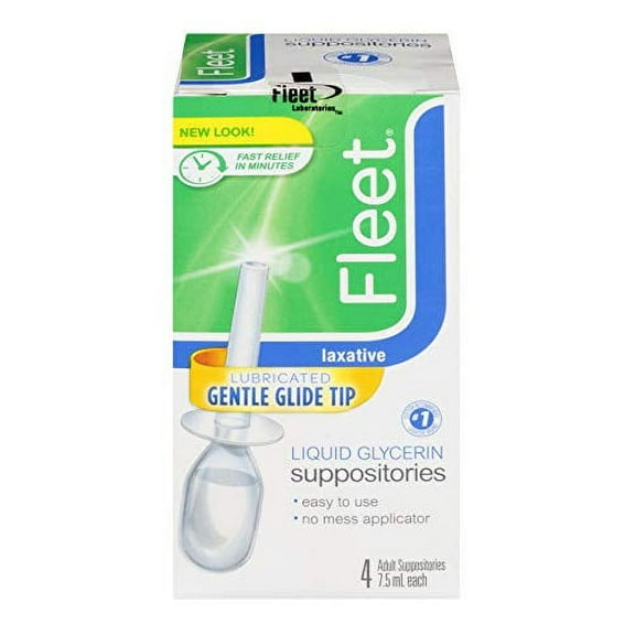 Fleet Liquid Glycerin Suppositories 4 Each
