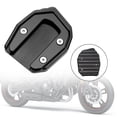 thumbnail image 1 of Kickstand Enlarge Plate Pad Black for Kawasaki Vulcan S 650 VN650 2015-2021, 1 of 5