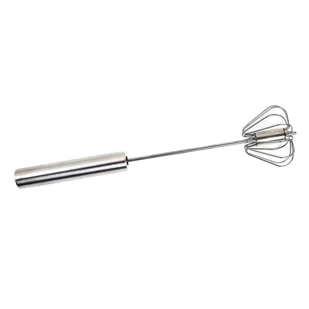 Toystoory Batidor de huevos semiautomático, licuadora de acero inoxidable, minimezclador, café, restaurante, batidor de cocina reutilizable para el hogar Cocina y Comedor 14 pulgadas largo Toystoory HA064889-03B