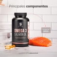 thumbnail image 3 of Aceite Omega 3 B Life Salmón Puro 200 Cápsulas 1000 mg Ingredientes Naturales, 3 of 8