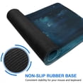 thumbnail image 6 of Ultimate Moonlight Large Gaming Mouse Pad - 31.5x11.8 Inch with Premium Micro-Weave Cloth, Stitched Edges, Non-Slip Base, Water Resistant Keyboard Pad for Gamers, Office & Home, 6 of 7