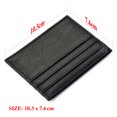 thumbnail image 2 of Tarjetero de Piel, Tarjetero, Cartera de Piel, Cartera Ultrafina Cartera de Piel Regalo, Unisex, Negro kaili Sencillez, 2 of 5