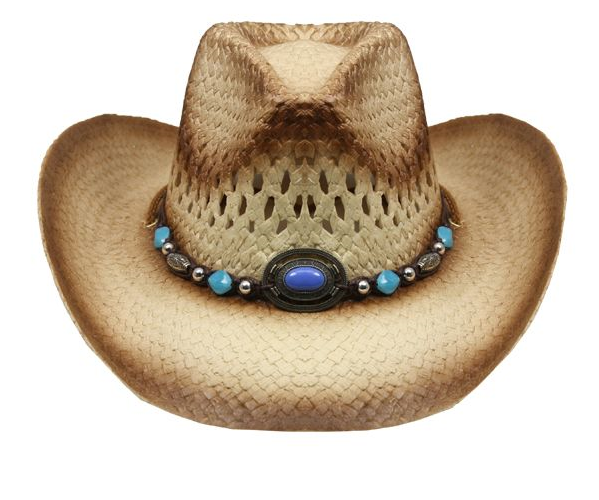 Straw Cowboy/Cowgirl Hats for Men and Women 