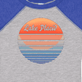 thumbnail image 4 of Inktastic Lake Placid Retro Sunset Boys or Girls Baby Bodysuit, 4 of 5