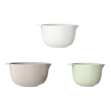 Beautiful 3-Piece Mixing Bowl Set, Assorted Colors, by Drew Barrymore