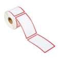 thumbnail image 4 of GREENCYCLE 5 Roll (300 Labels/Roll) Red Framed Multipurpose Labels Compatible for Dymo 30344 2-5/16" x 4" (59mm x 102mm) LabelWriter Printer,BPA Free, 4 of 8