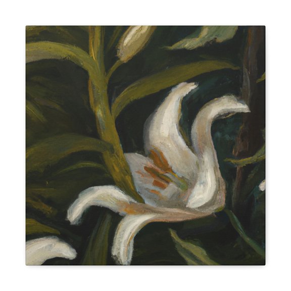 Lily's Neoclassical Dreams - Canvas
