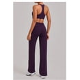 thumbnail image 4 of SKQIT Womens Workout Sets 2 Piece Yoga Outfits Racerback Tank Top High Waist Flare Leggings Gym Sets, 4 of 7