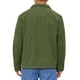 thumbnail image 3 of CHAQUETA DE PANA CASUAL DE MANGA LARGA CON BOTONES Y BOLSILLOS DE COLOR SÓLIDO PARA HOMBRES INSPIRE CHIC M Verde, 3 of 5