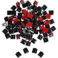 thumbnail image 4 of 100 Pieces Mini Outdoor Cable Clips With Adhesive Tape Self Adhesive Cable Clips Decoration Light Clips Cable Holder Clip, 4 of 5