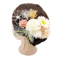 thumbnail image 4 of Tocado de estilo japonés, nudo de trabajo fino inducido por el agua, flor artificial, flor eterna, accesorios para el cabello estilo kimono, 4 of 5