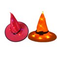 thumbnail image 1 of Halloween Decorations Witch Hat Lights,2pcs Hanging Halloween Lighted ,Halloween Decor Lights Levamdar CPB-SSW633-3, 1 of 5