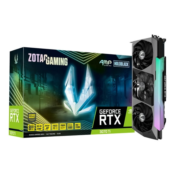 ZOTAC GAMING GeForce RTX 3070 Ti AMP Extreme Holo - Graphics card - GF RTX 3070 Ti - 8 GB GDDR6X - PCIe 4.0 x16 - 3 x DisplayPort, HDMI