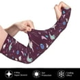 thumbnail image 3 of Lsque Space Dinosaur Cooling Arm Sleeves for Men & Women -Compression Sleeves to Cover Arms for Working,Sun Sleeves for UV Protection,Breathable, Moisture-Wicking, 3 of 8
