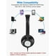 thumbnail image 5 of Headset with Microphone, Adjustable Noise Cancellation, USB TypeC 3.5 mm, Black, 5 of 5