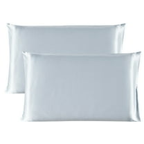 Unique Bargains 100% Mulberry Silk Pillowcase Set of 2, Standard Size