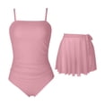 thumbnail image 5 of Erwazi One Piece Swimsuits Set for Women Solid Backless Square Neck Modest Beach Swimwear Bathing Suit, 5 of 7