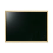 The Board Dudes 17ot x 23ot Chalk Board with Oak Wood Style Frame