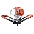 thumbnail image 4 of EAYSG 72CC 4HP Auger Petrol Drill With4"8"12"Auger Earth Borer Post Hole Digger Bit, 4 of 7