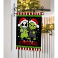 thumbnail image 5 of Merry Christmas Decorative Garden Flag, Xmas Jack Green Yard Outside Decorations, Funny Winter Holiday Farmhouse Outdoor Small Burlap Home Decor Double Sided 12 x 18, 5 of 6