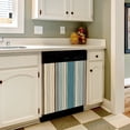thumbnail image 3 of Boho Stripes Bohemian Dishwasher Magnet Cover Decorative Sticker for Home Cabinet Kitchen 23" x26", 3 of 5