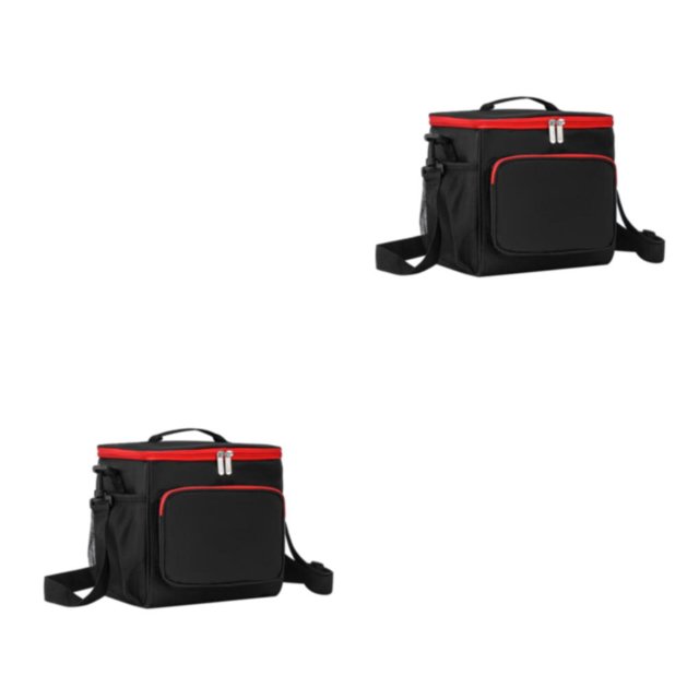 relayinert Easy Ti Clean Made With Durable Oxford Fabric For Busy Individuals Black 2Set