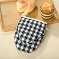 thumbnail image 6 of Uutvery 1 Pack Oven Mitten Pot Holder Heat Slip Resistant Kitchen Glove Checkerboard Chess Board Plaid Oven Mitt Anti-Scalding Heat-Resistant Non-Slip Gloves for Kitchen Oven Baking,5.9" x 5.9", 6 of 7