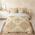 thumbnail image 2 of Erosebridal Aztec Aesthetic Bedding Comforter Set, Green Orange Full Bedding Set, Gray Reversible 7pcs, 2 of 6