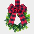 thumbnail image 2 of Yoyauz Artificial Kitchen Cabinet Garland With Ribbon Artificial Green Leaf Garland Decoration Hanging Garland Is Suitable For Cabinet Wall Window Front Door Decoration, 2 of 6